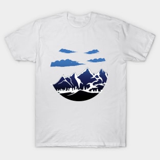 Blue Skies in the Mountains T-Shirt